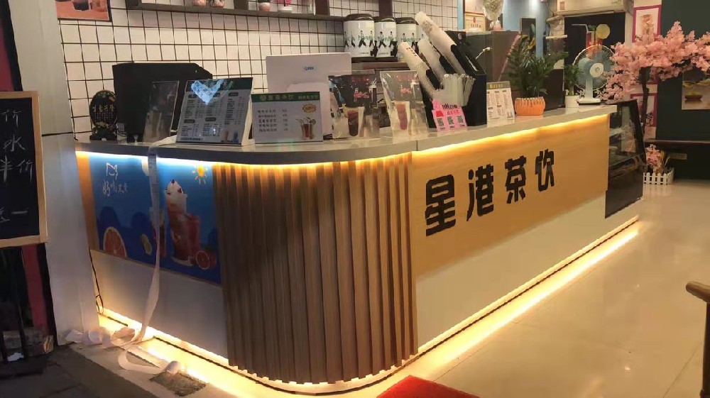 奶茶吧臺(tái)